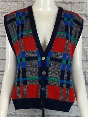 VTG EBER INTERNATIONAL | 1980s Sweater Vest